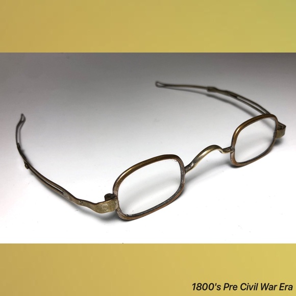 1800’s Pre Civil War Era Antique Reading Glasses - Picture 4 of 8